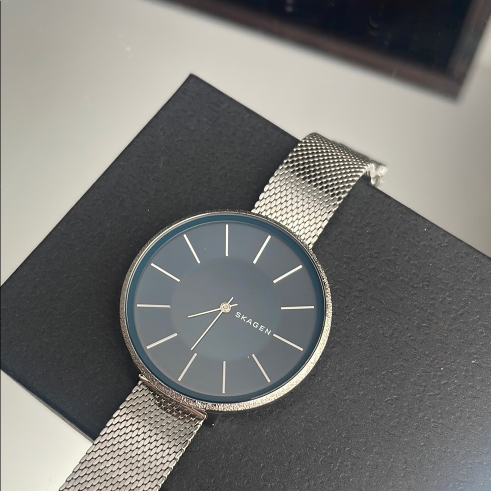 Skagen Karolina Blue Dial Ladies Watch SKW2725 - Picture 4 of 11